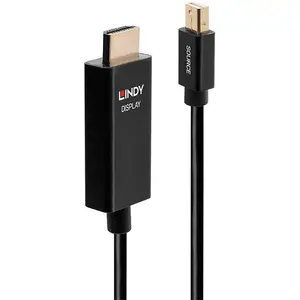 Comparateur de prix : Lindy Câble actif Mini DisplayPort vers HDMI avec HDR, 3m