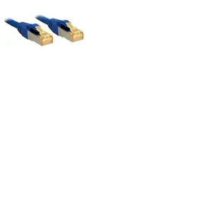Comparateur de prix : LINDY Câble réseau Cat.7 S/FTP, cuivre, LSOH, 600MHz, Bleu, 7,5m