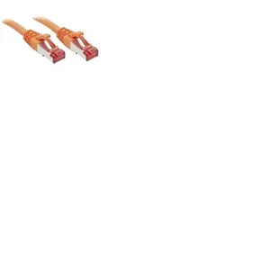 LINDY Câble réseau Cat.6 S/FTP, cuivre, 250MHz, Orange, 15m pas cher