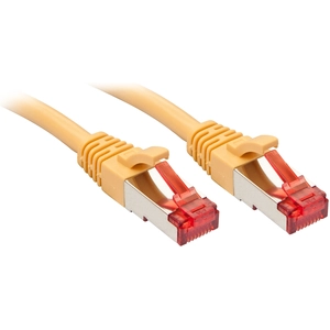 Lindy Câble réseau Cat.6 S/FTP, cuivre, 250MHz, jaune, 0,5m pas cher