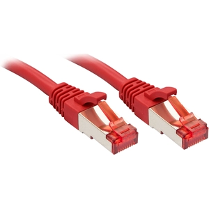 LINDY Câble réseau Cat.6 S/FTP, cuivre, 250MHz, Rouge, 10m pas cher