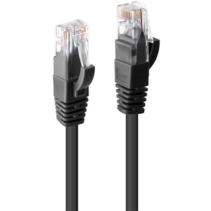 UTP Category 6 Rigid Network Cable LINDY 48080 Black 5 m 1 Unit pas cher