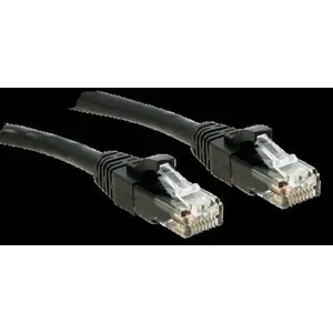 Comparateur de prix : LINDY 48078 RJ45 Netwerkkabel, patchkabel CAT 6 U/UTP 2.00 m Zwart 1 stuk(s)