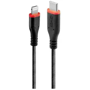 LINDY Câble renforcé USB Type C vers Lightning, Charge & Synchro, 0.5m pas cher