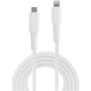 LINDY Câble USB Type C vers Lightning, Blanc, 0.5m