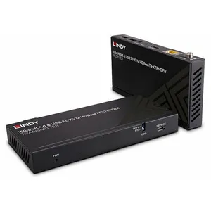 Lindy Adaptateur Extender Cat.6 HDMI KVM Ext. 150m, Commutateur KVM, N...