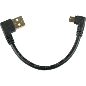 SKS câble de chargement micro-USB 2.4A 10 cm noir pas cher