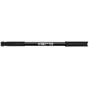 SKS GERMANY VX 54-58 Pompe de cadre (avec tête duo pratique, adaptée à tous les types de valves, fixation par serrage possible, longueur de serrage: 455-505 mm, pression max.: 6 Bar / 87 PSI), Noir pas cher