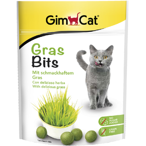 140g GrasBits GimCat - Friandises pour chat pas cher
