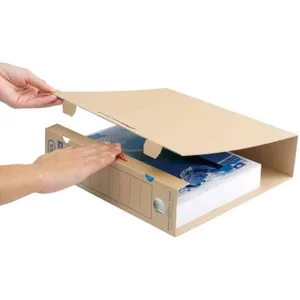 Elba 30 x Classeur d'archives tric System, marron natur pas cher