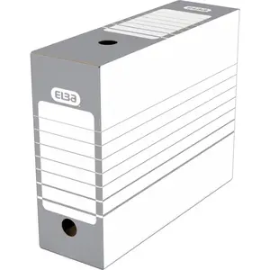Elba archiefdoos rug van 10 cm, grijs pas cher