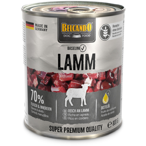 6 x Belcando Baseline à l’agneau 800 g, nourriture humide pour chien pas cher