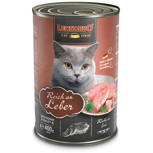 Leonardo All Meat 6 x 400 g pour chat - foieVendu parzooplus-be
