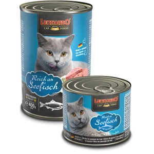Leonardo All Meat 6 x 400 g pour chat - poisson de mer pas cher