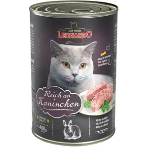 Leonardo All Meat 6 x 400 g pour chat - lapinVendu parzooplus-be