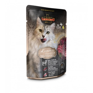 Leonardo Finest Selection 16 x 85 g pour chat - agneau, canneberges pas cher