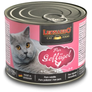 Comparateur de prix : Leonardo All Meat 6 x 200 g pour chat - pure volaille