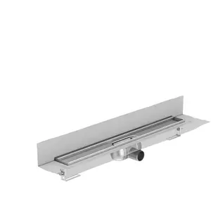 ACO ShowerDrain C douchegoot DN50/685x64/0,91l/s Flverti/WS50/VA met grijze afdichtingsmanchet, 9010.85.30