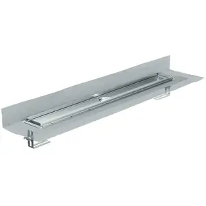 ACO ShowerDrain M+ Douchegoot 1000x84mm zonder afvoer FlvertiEdelstahl inklAfdichtingsmanchet, 9010.87.13