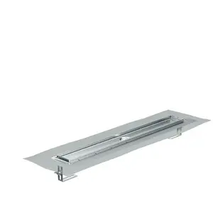 ACO ShowerDrain M+ Douchegoot 900x84mm zonder afvoer FlhoriEdelstahl inklAfdichtingsmanchet, 9010.87.02