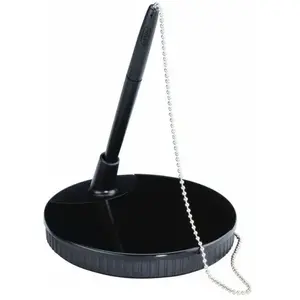 MAUL Baliepen Exclusief - standvoet - zwart - kunststof - 1 stuk - Ø 11.4 x 14.1 cm pas cher