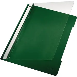 LEITZ chemise à lamelle Standard, format A4, PVC, vert, pas cher