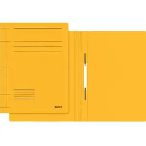 LEITZ chemises à lamelle Fresh, format A4, carton, jaune, en pas cher