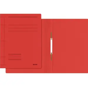 LEITZ chemise à lamelle Fresh, format A4, carton, rouge, en pas cher