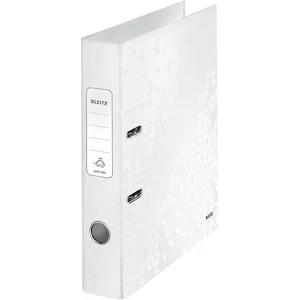Leitz Classeur à Levier, Blanc Perlé, Dos 50 mm, WOW, 10060001 pas cher