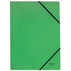 LEITZ CLASSEUR EN CARTON AVEC ÉLASTIQUES ET SANS RABATS A4 RECYCLE pas cher