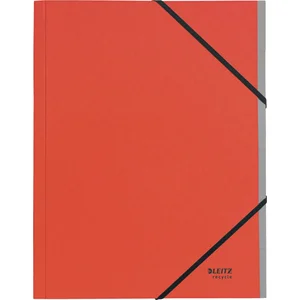 Leitz Recycle Sorteermap A4 - met 6 Vakken - 100% Gerecycled Post-consumer Karton - Rood pas cher