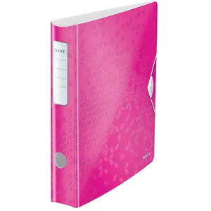 LEITZ Classeur à Levier 180° 60mm Retrochic Rose pas cher