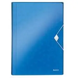 LEITZ Classeur Ménager WOW Bleu pas cher