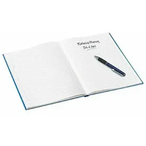 Leitz Notizbuch WOW A4 liniert, eisblau pas cher