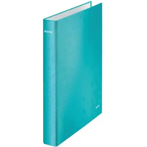 Leitz Wow Classeur 2 Anneaux D 25 mm Carton Pelliculé - Menthe pas cher