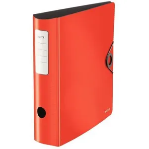 Leitz 180° Active Solid - Classeur à levier - 80 mm - A4 - pour 500 feuilles - rouge pas cher
