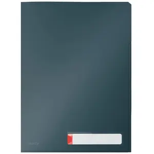 Leitz Chemise de Confidentialité A4 à Compartiments, Plastique, Capacité 40 Feuilles, Lot de trois, Cosy, Gris, 47160089 pas cher