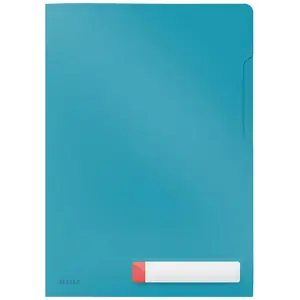 Leitz Chemise de Confidentialité A4, Capacité 40 Feuilles, Lot de trois, Cosy, Bleu, 47080061 pas cher