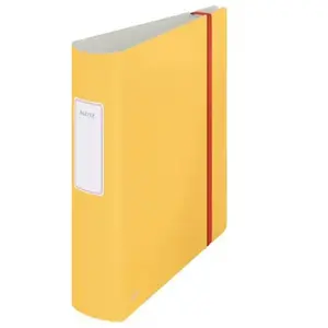 Leitz Classeur à Levier 180° Active, Capacité 500 Feuilles, Dos 82 mm, Cosy, A4, Jaune, 10380019 pas cher