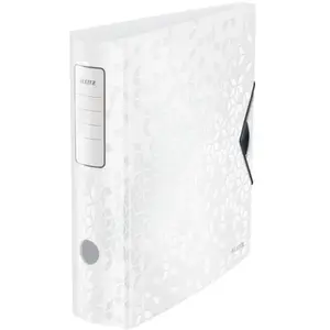 LEITZ Classeur Active WOW, 180 degrés, 80 mm, blanc pas cher