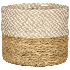 Scheurich, Pot de fleurs, Flower pot 69469, seagrass, brown pas cher