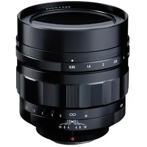 Voigtländer Focale fixe Nokton 60mm / 0.95 MFT - Noir (Micro Four Thir... pas cher