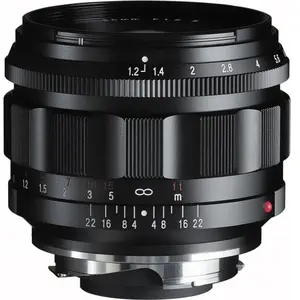 Voigtländer Nokton 50mm F/1.2 Type II ASPH Leica M-mount zwart