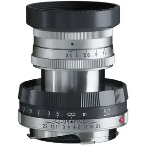 Comparateur de prix : Voigtländer Lanthar 50mm F/3.5 Typ I Leica M-mount, grijs