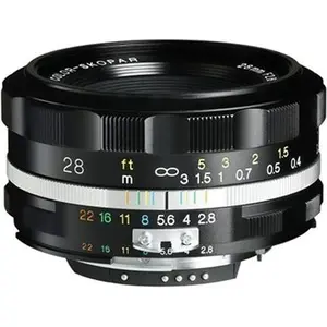 Voigtländer Color-Skopar 28mm F/2.8 SLII-S Nikon AI-S zwart pas cher