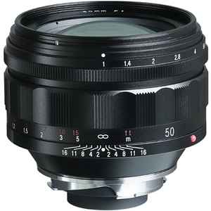 Voigtländer Nokton 50mm F/1 ASPH Leica M Mount zwart