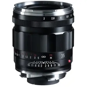 Voigtländer APO-Lanthar 35mm F/2 ASPH Leica M Mount zwart pas cher