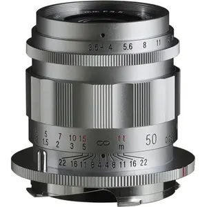 Comparateur de prix : Voigtländer APO-Lanthar 50mm F/3.5 Typ II Leica M Mount zilver