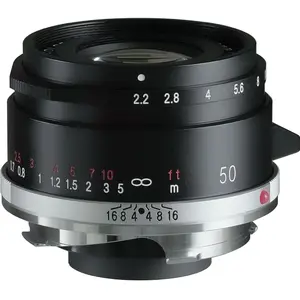 Comparateur de prix : Voigtländer Color-Skopar 50mm F/2.2 Leica M Mount zwart