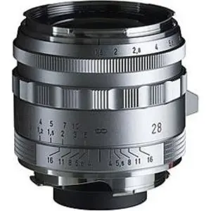 Comparateur de prix : Voigtländer Nokton 28mm F/1.5 Type II ASPH Leica M Mount zilver